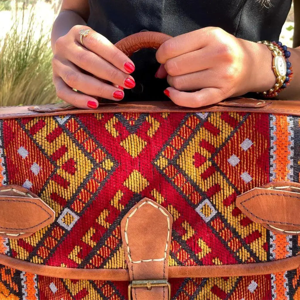 Atlas Heritage Kilim Carry On Weekender Bag