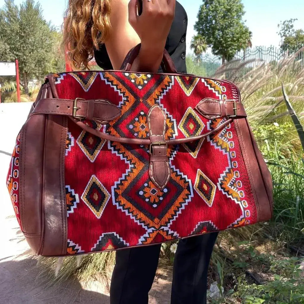 Atlas Heritage Kilim Carry On Weekender Bag