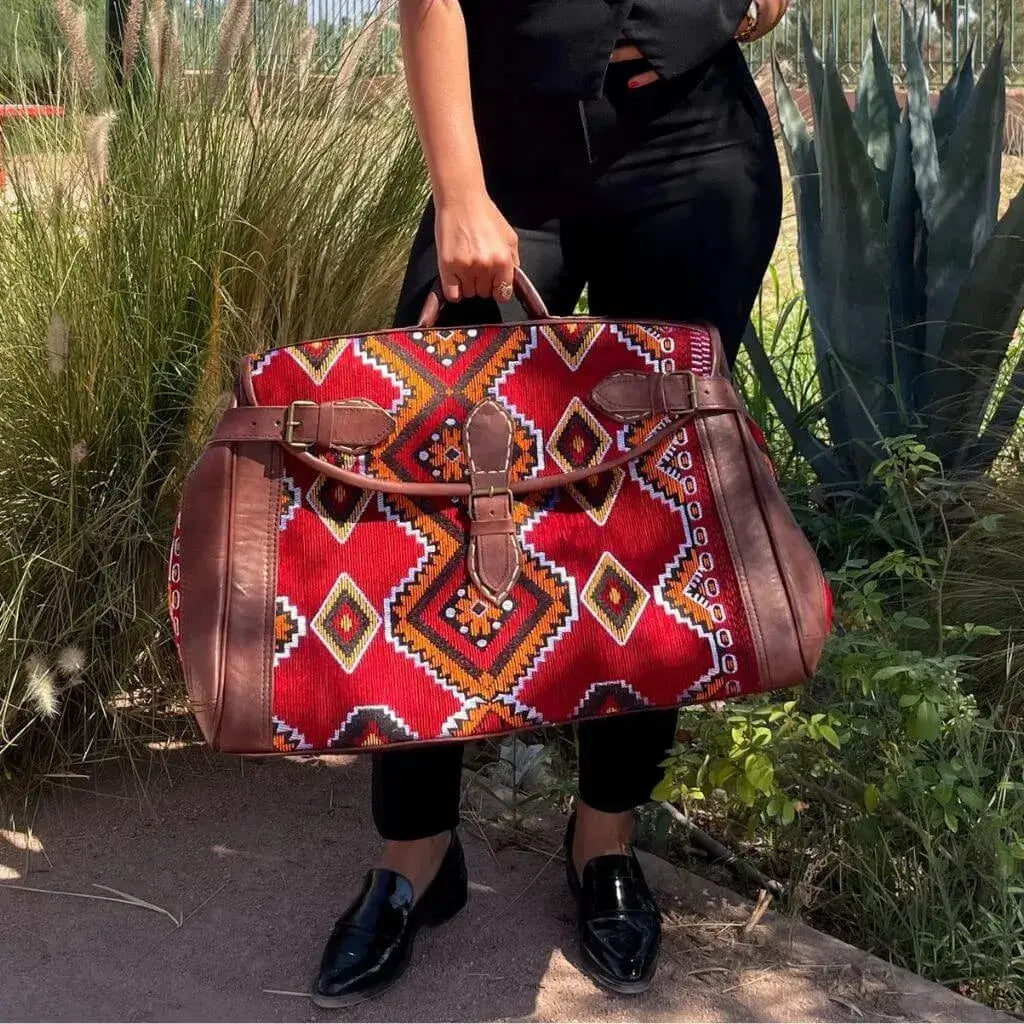 Atlas Heritage Kilim Carry On Weekender Bag