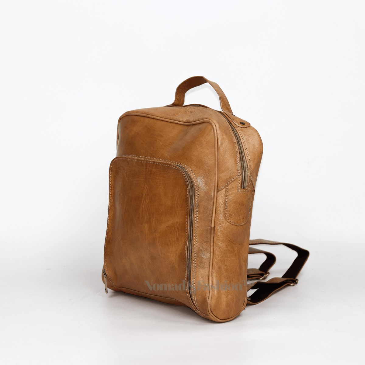 Nomad Trailblazer Leather Backpack for Hiking and outdoor