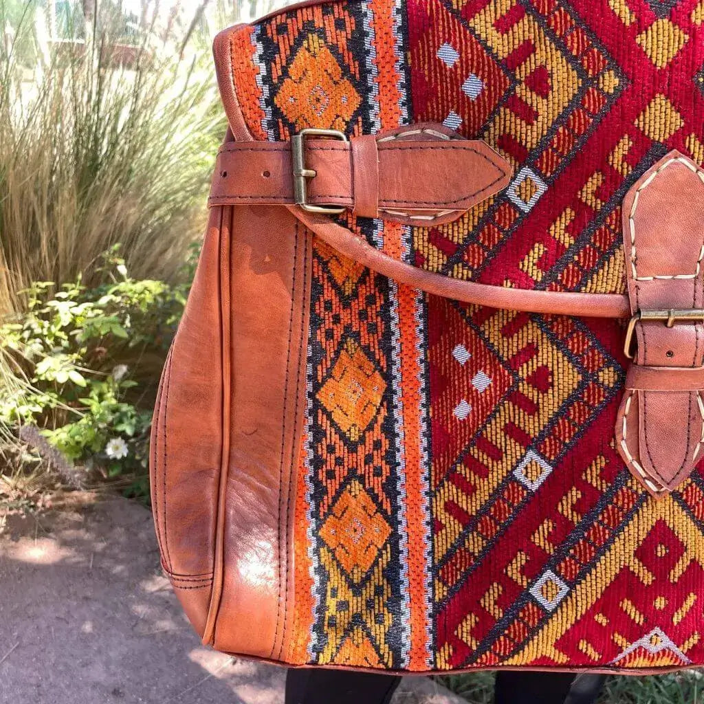 Atlas Heritage Kilim Carry On Weekender Bag