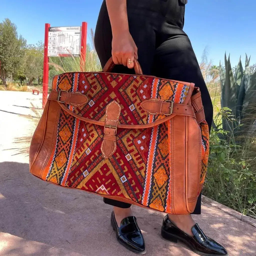 Atlas Heritage Kilim Carry On Weekender Bag