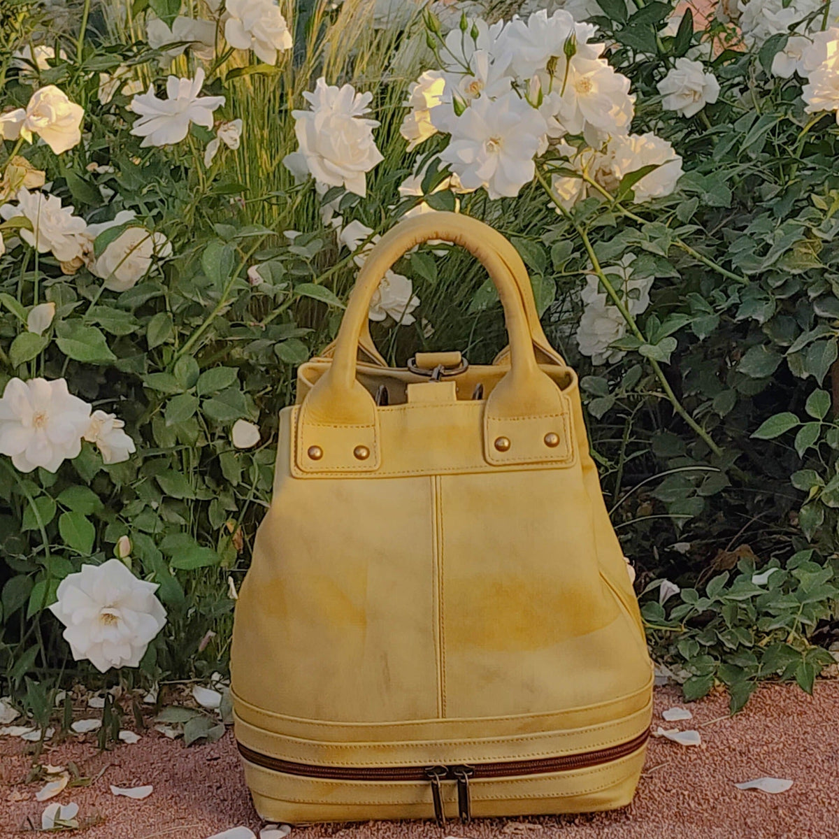 Nomad Switch Convertible Leather Bucket Bag