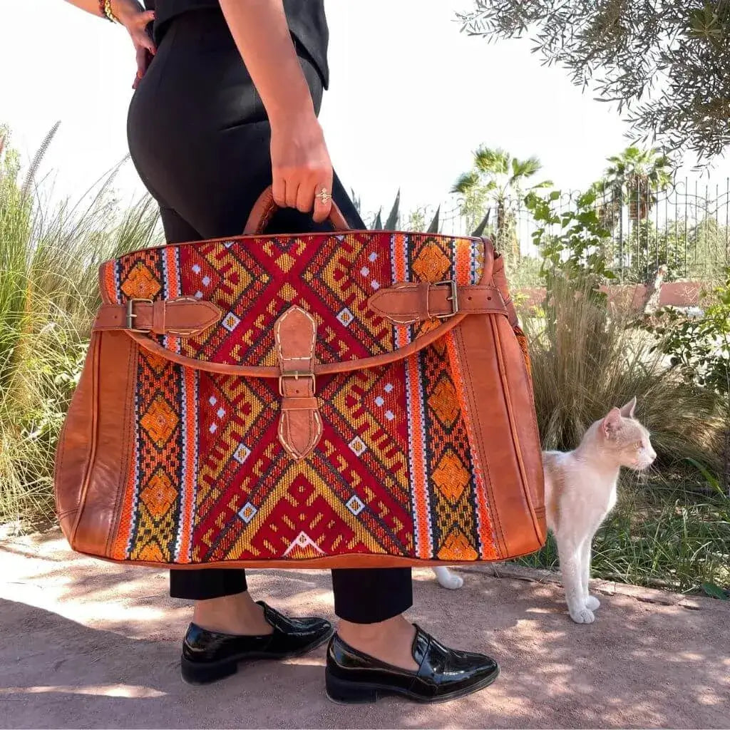 Atlas Heritage Kilim Carry On Weekender Bag