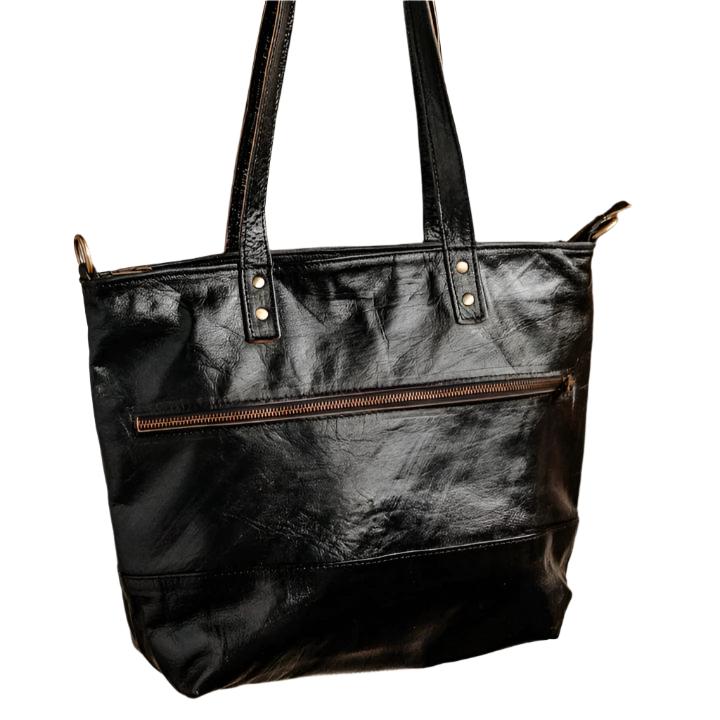 Mogador Tote Leather Shoulder Bag