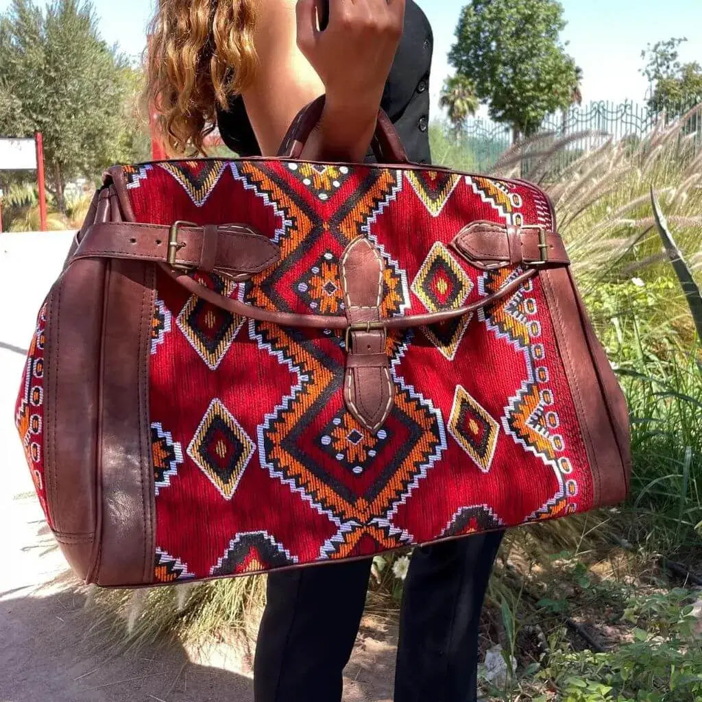 Atlas Heritage Kilim Carry On Weekender Bag