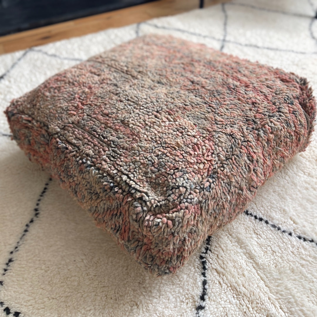 Vintage Berber Pouffe - 112