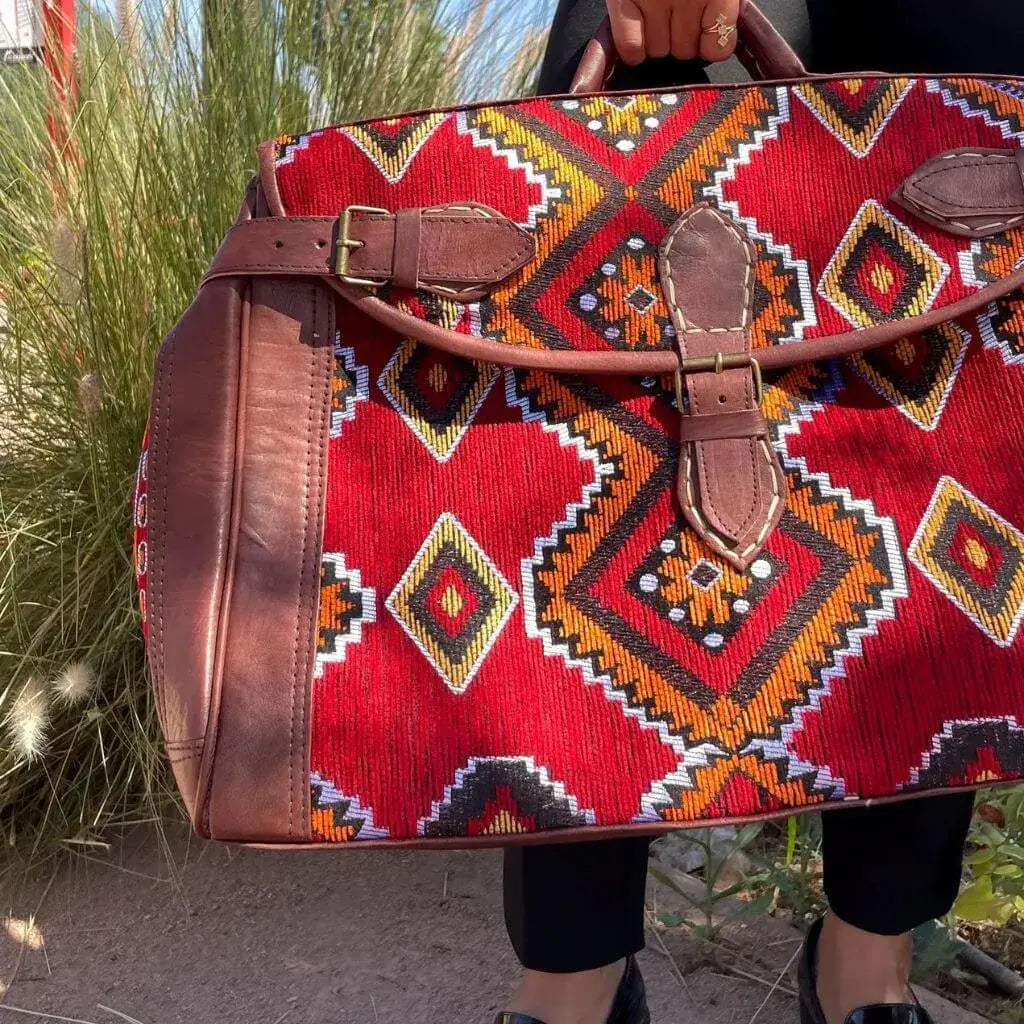 Atlas Heritage Kilim Carry On Weekender Bag