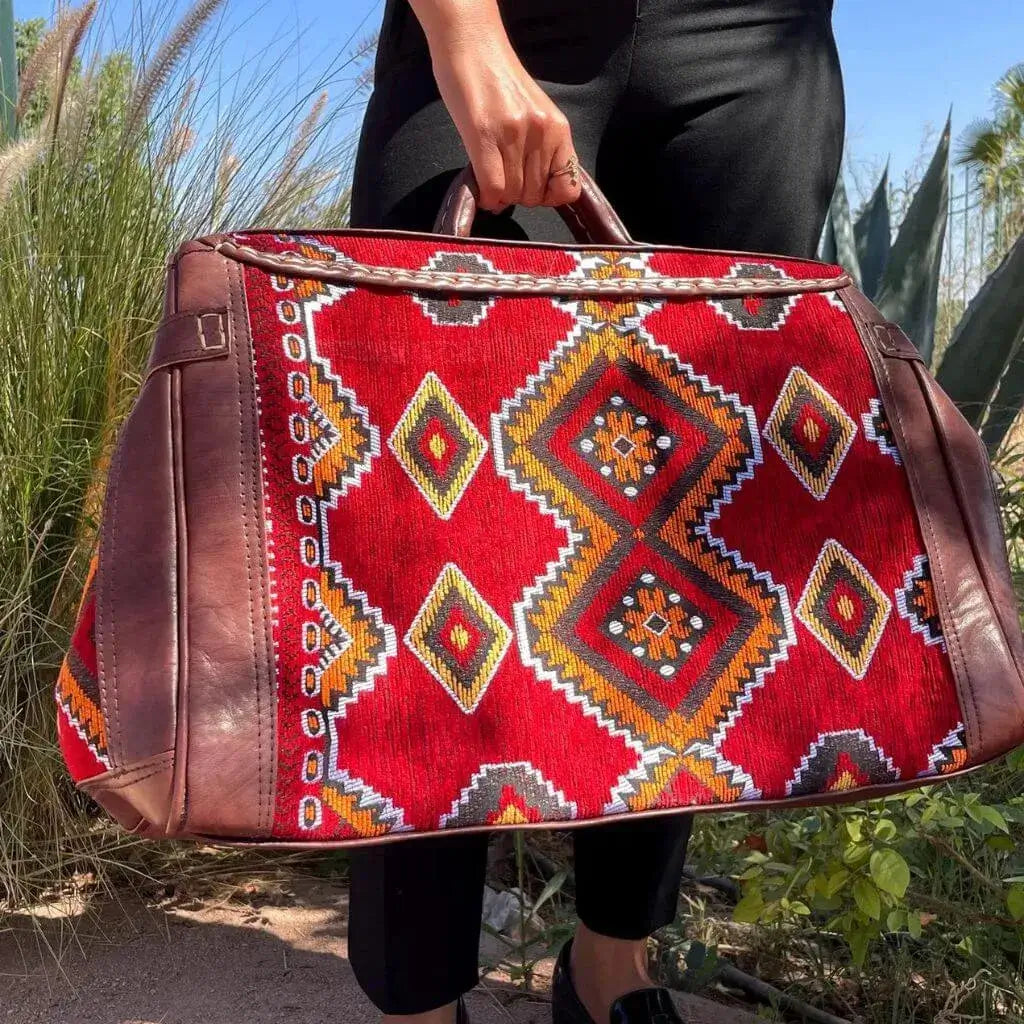 Atlas Heritage Kilim Carry On Weekender Bag