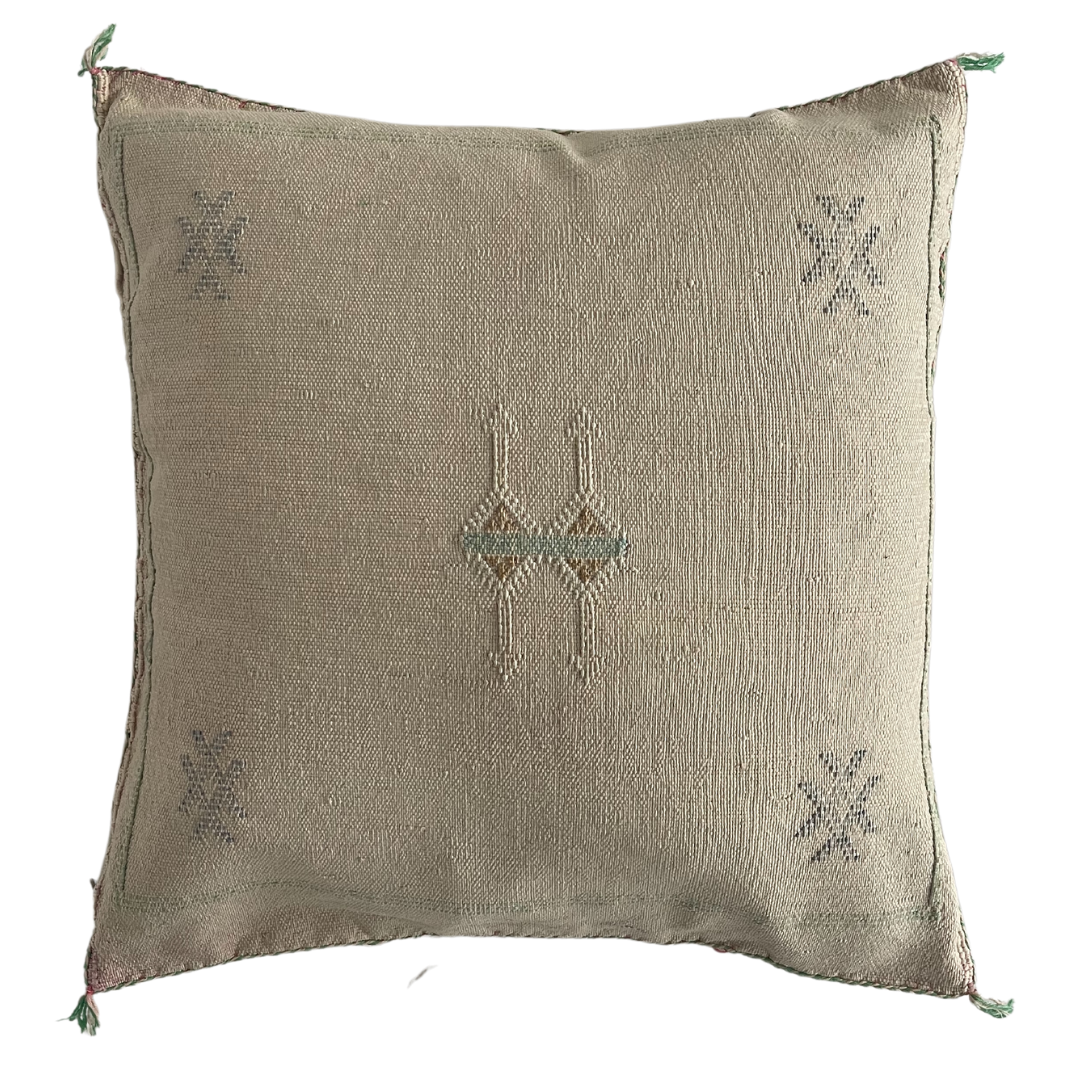 Sabra Cactus Silk Cushion Petal