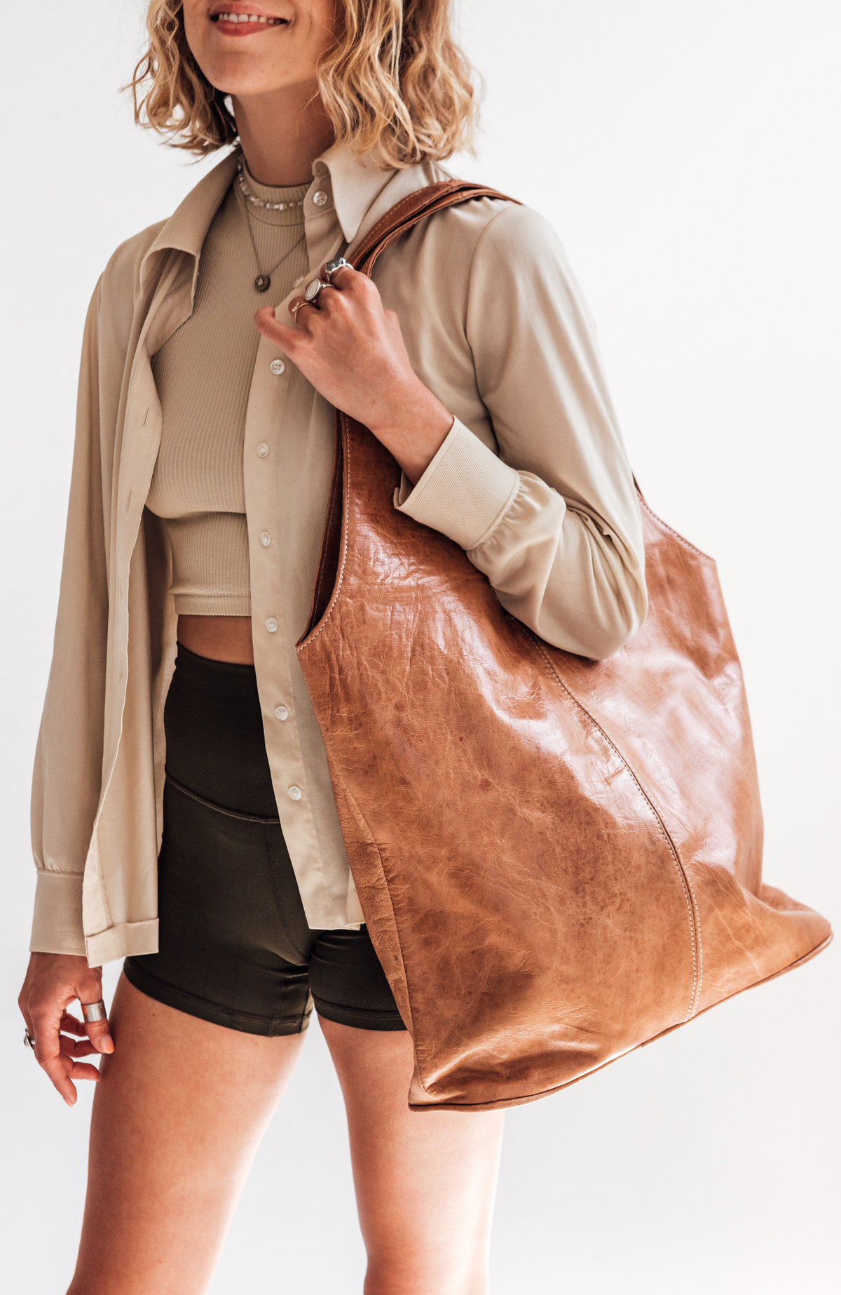 Mega Slouch shoulder bag