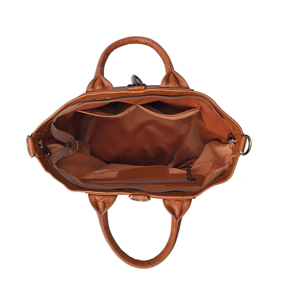 Handmade Leather Bucket Bag-Safari collection