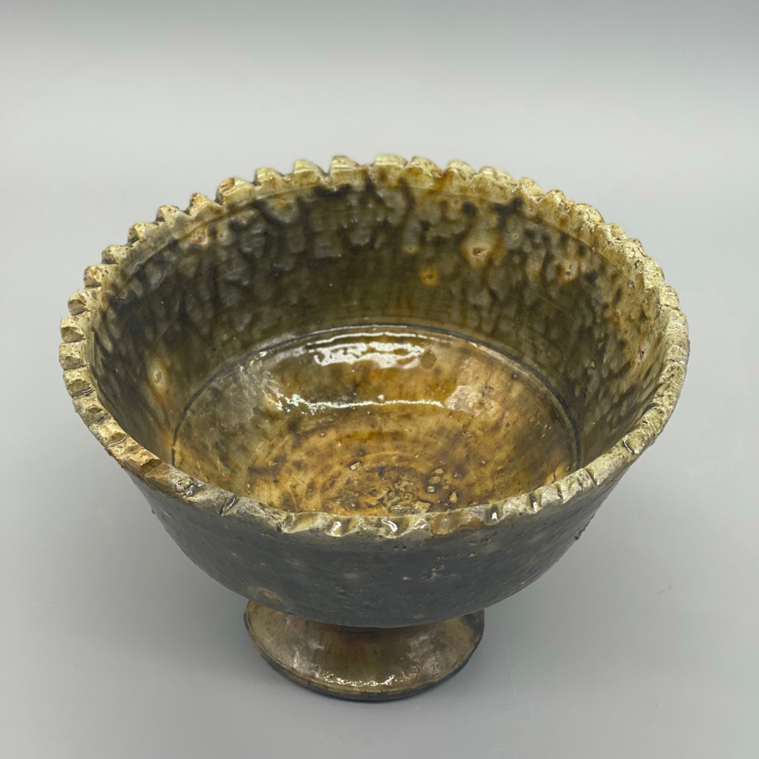 Set of 3 Tamegroute Fruit Bowl Ochre