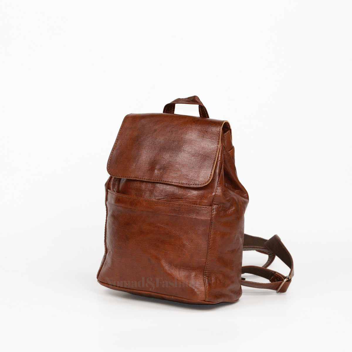 Marrakech Trekker Leather Backpack-unisex